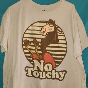 Beige The Emperor's New Groove "No Touchy" T-Shirt, Size 2X